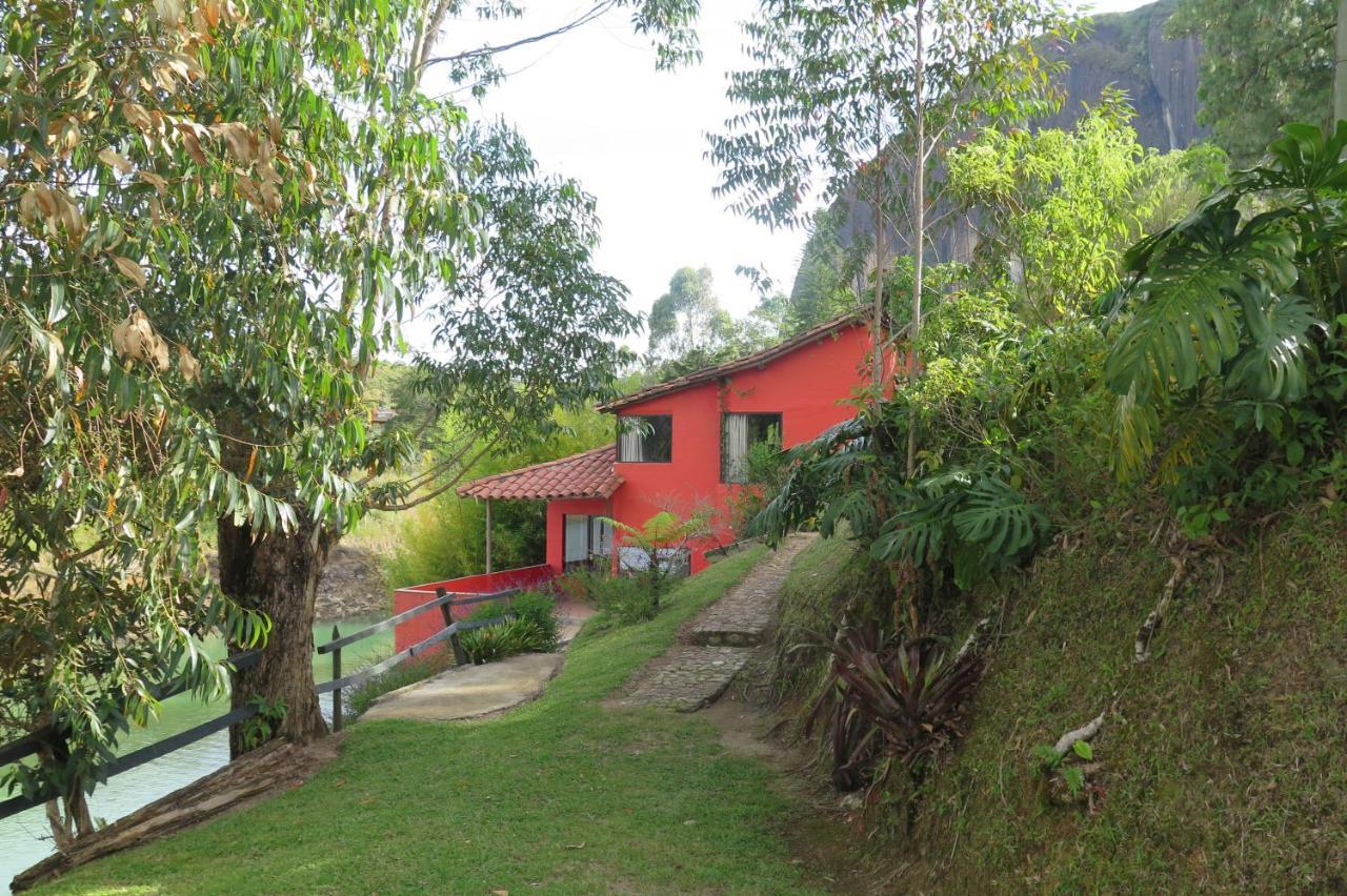 Ecolodge Bahia Del Penon Guatapé Eksteriør bilde