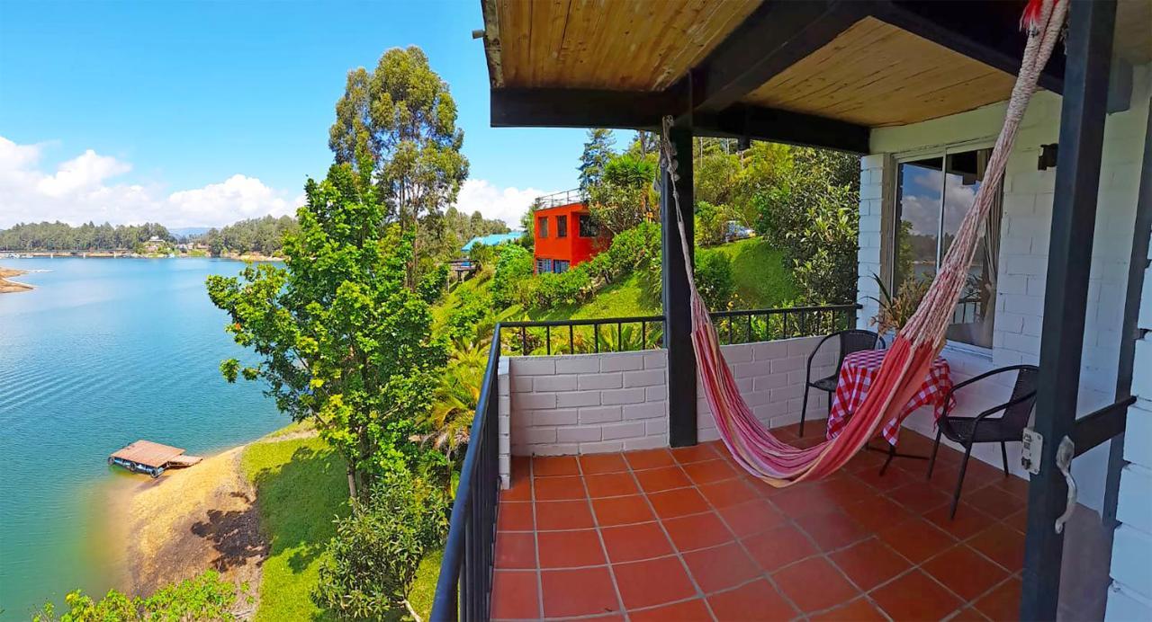 Ecolodge Bahia Del Penon Guatapé Eksteriør bilde