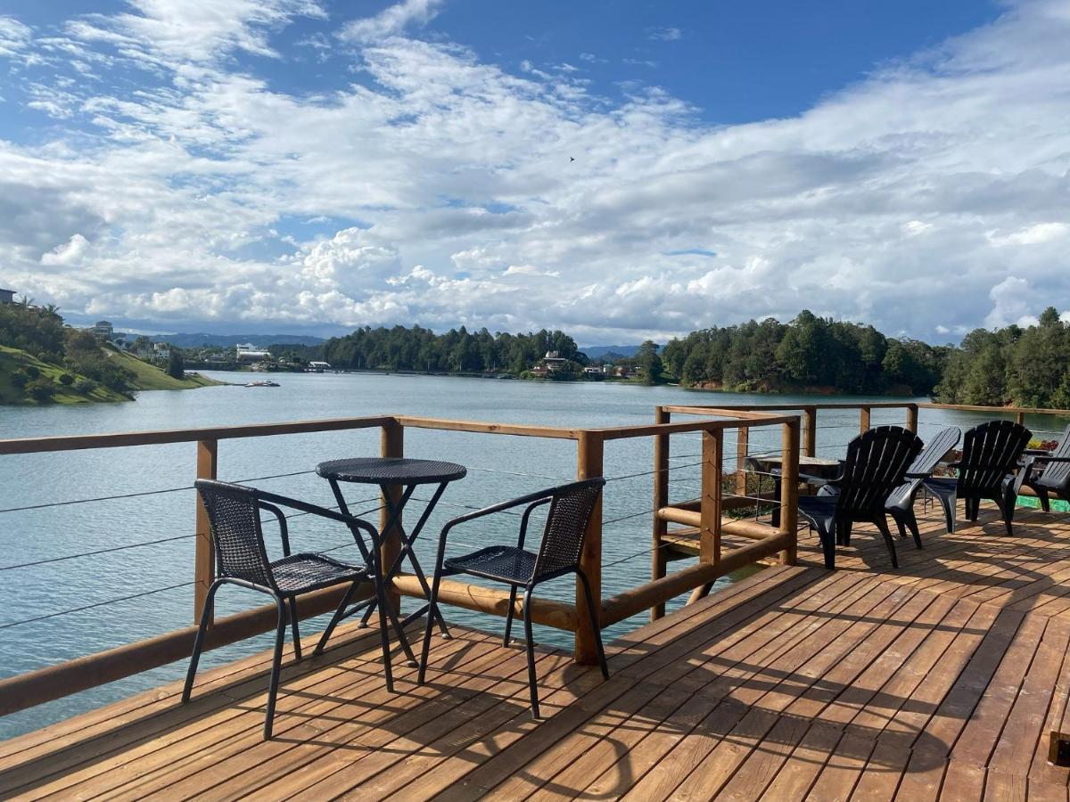 Ecolodge Bahia Del Penon Guatapé Eksteriør bilde