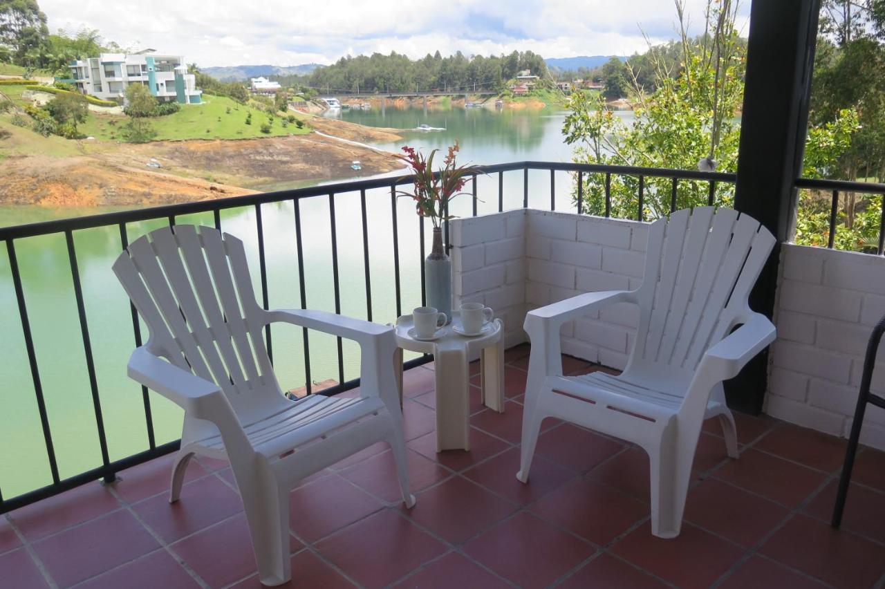 Ecolodge Bahia Del Penon Guatapé Eksteriør bilde
