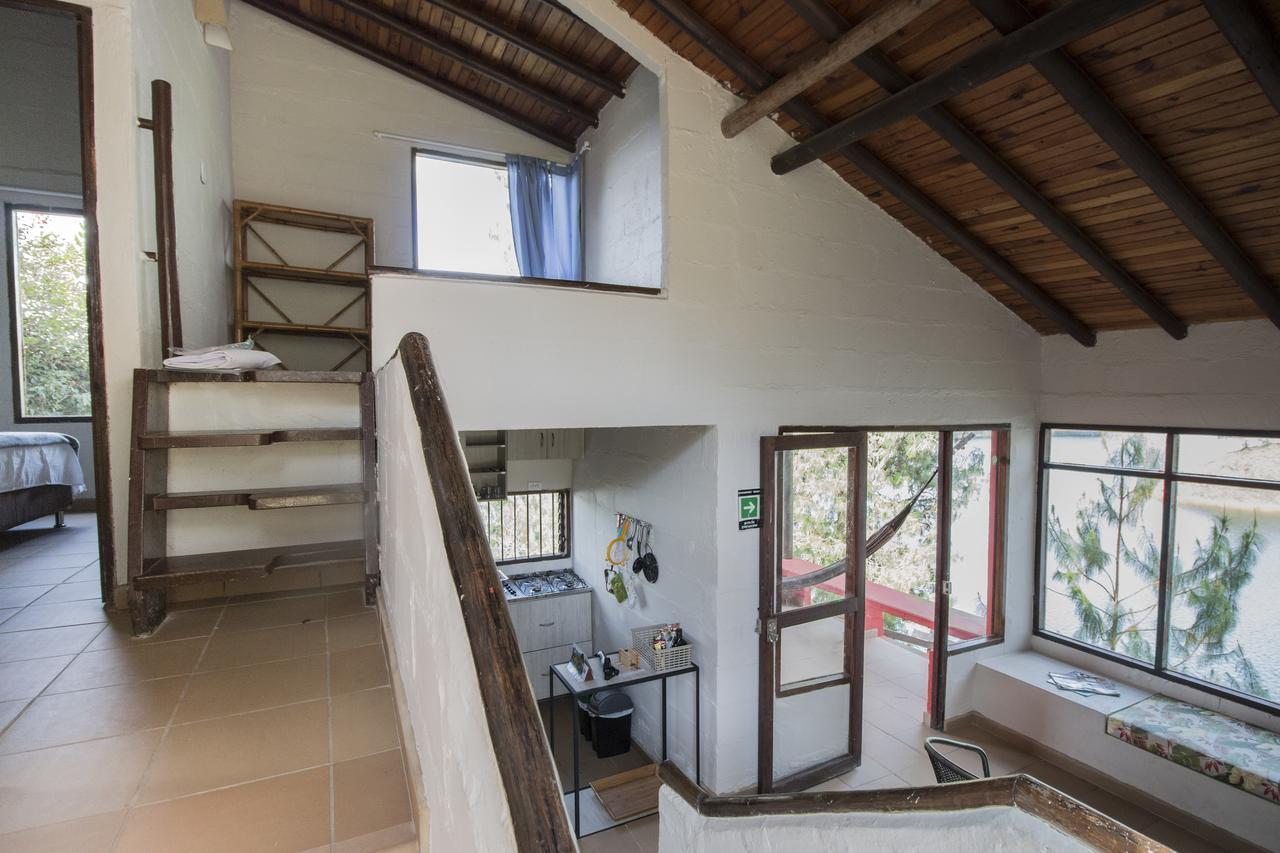 Ecolodge Bahia Del Penon Guatapé Eksteriør bilde