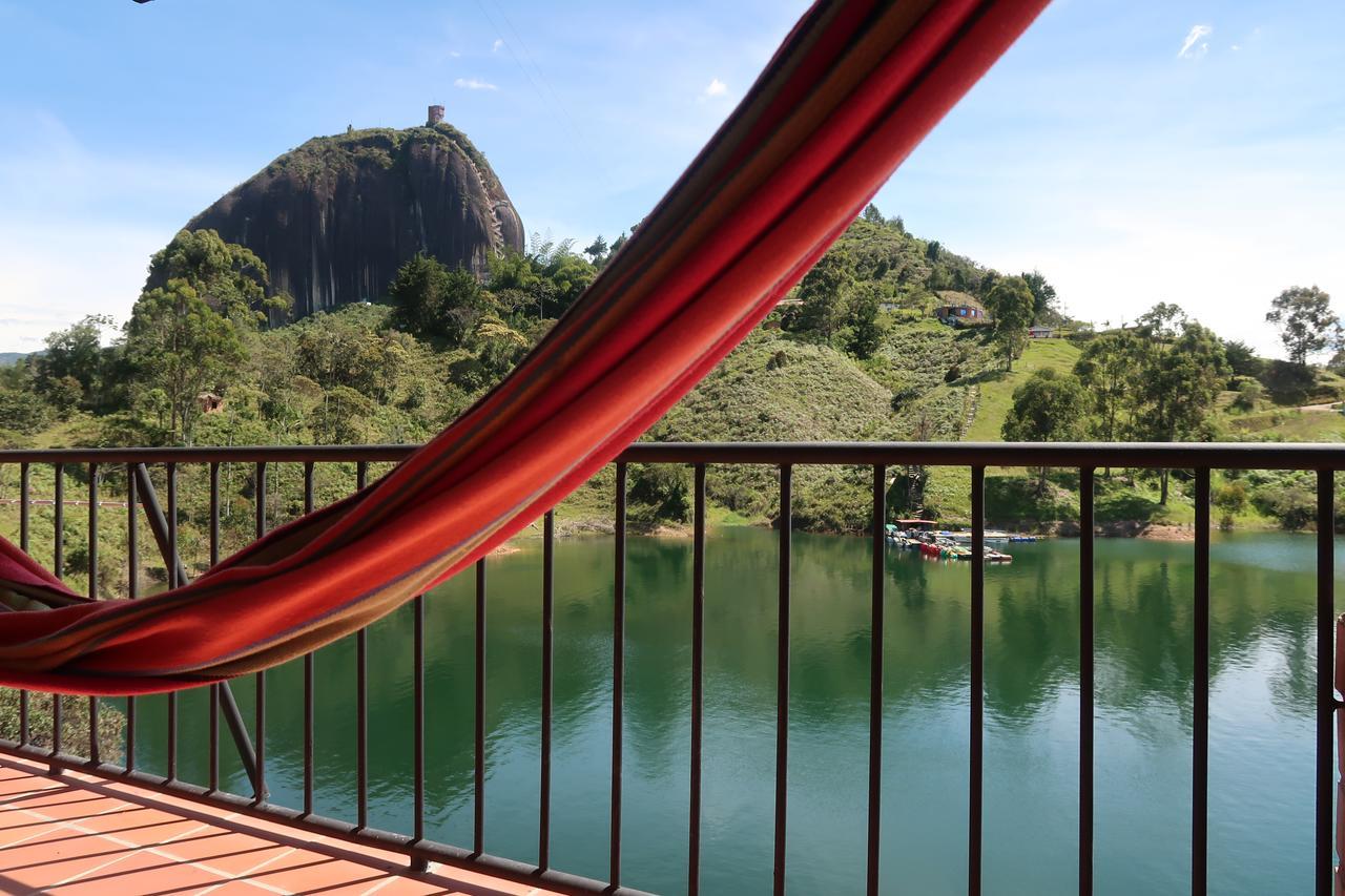 Ecolodge Bahia Del Penon Guatapé Eksteriør bilde