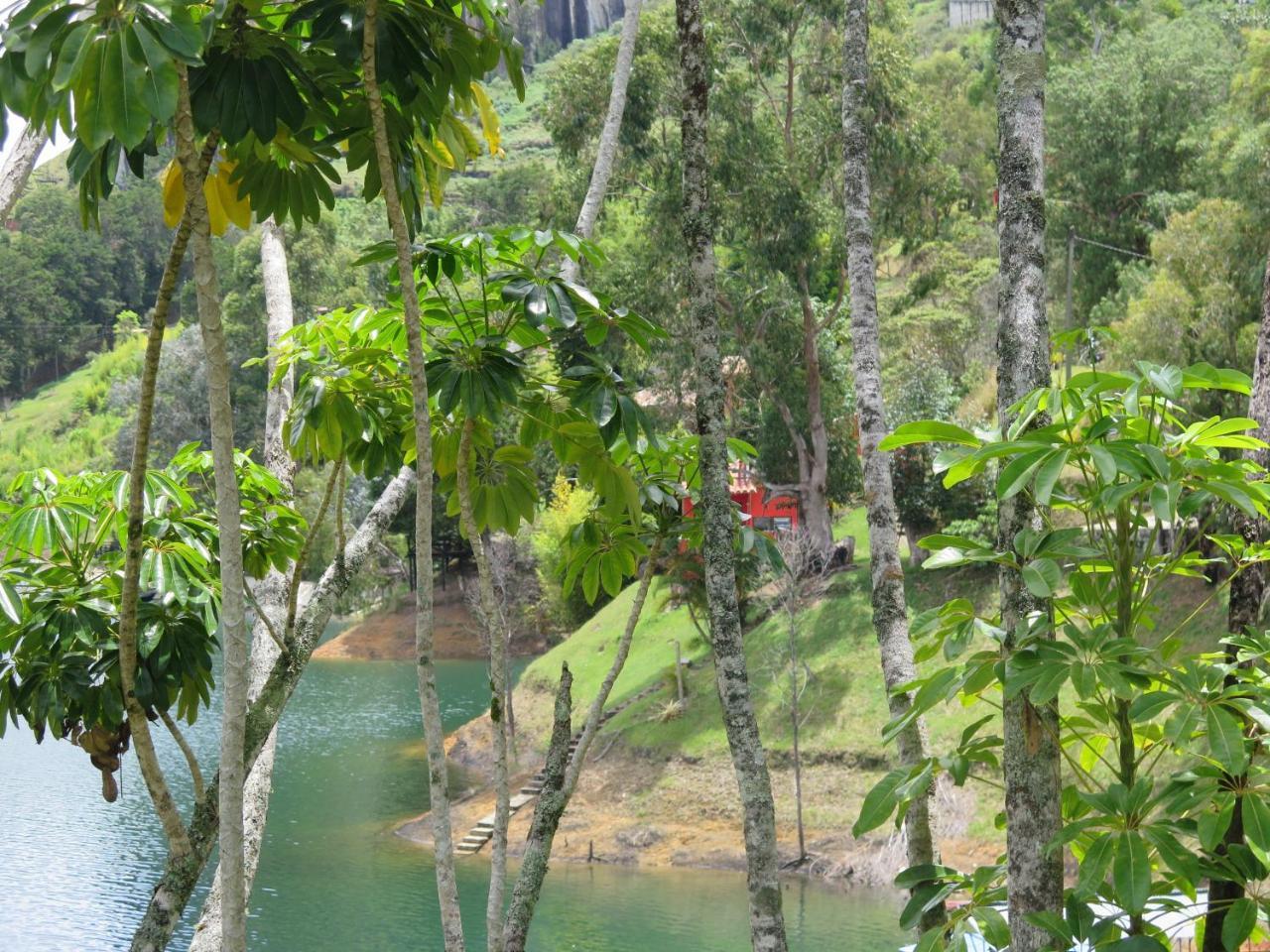 Ecolodge Bahia Del Penon Guatapé Eksteriør bilde